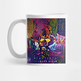 Abstract Beautiful Thugger Girls Mug